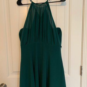 Green, Cocktail Dress